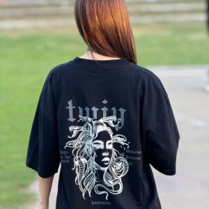 Remera Muse Blanca Oscura