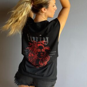 Musculosa Muse Roja oscura